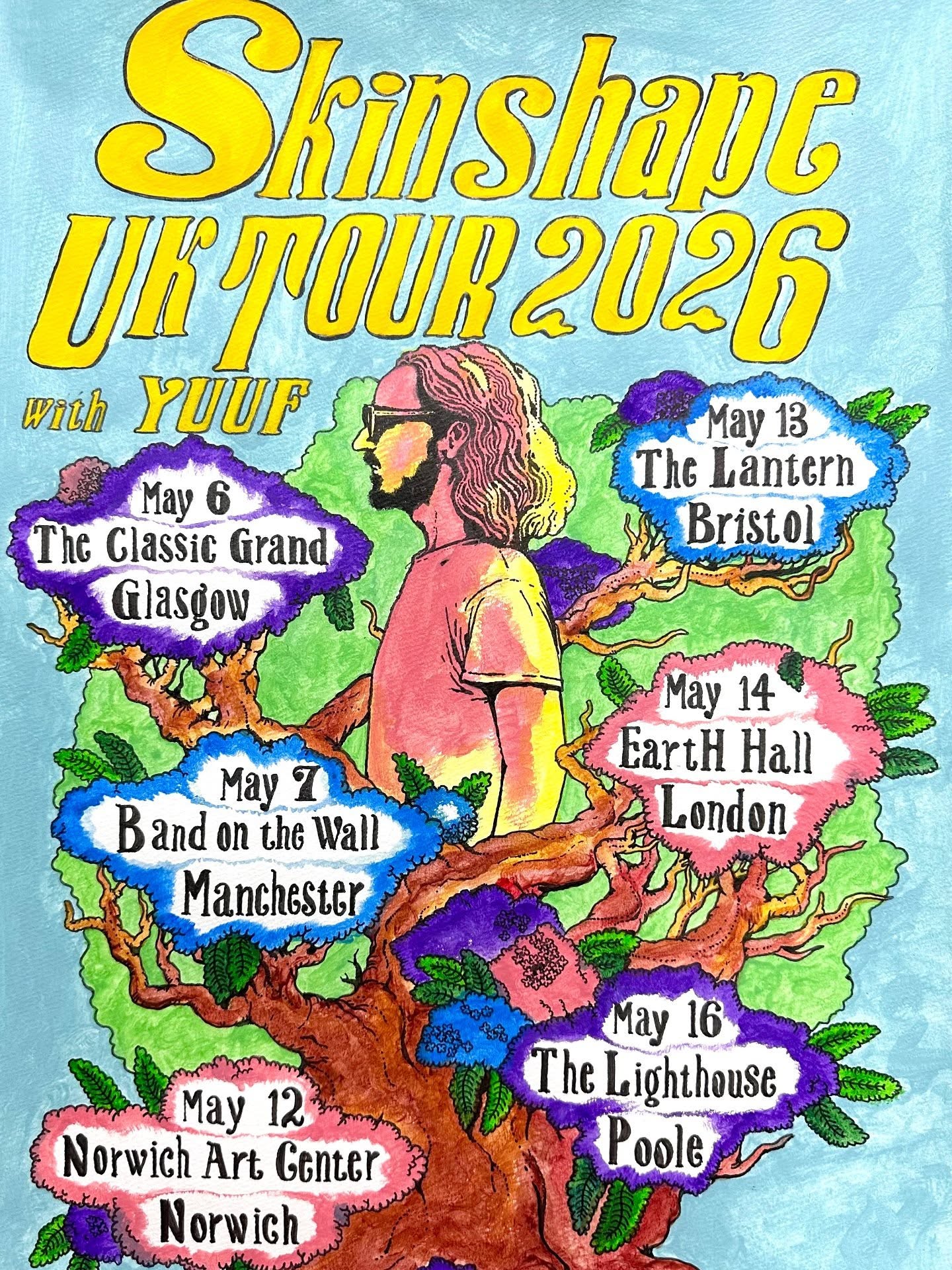 Skinshape Tour Poster 2026